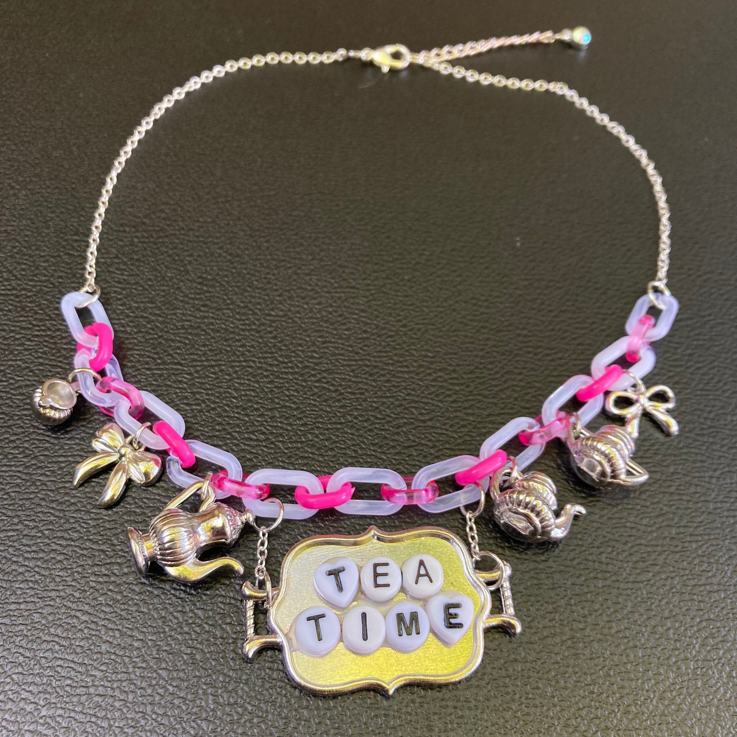 Tea Time Charm Necklace