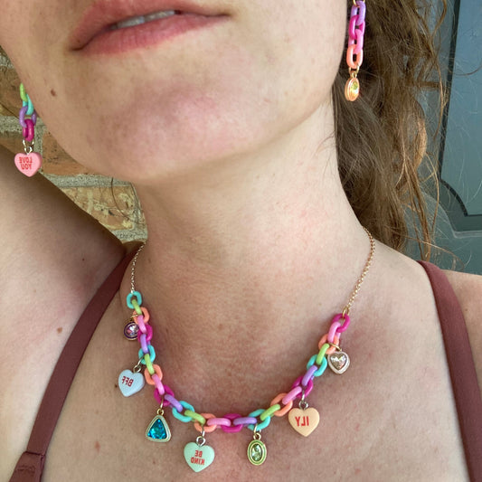 My Other Half Charm Necklace