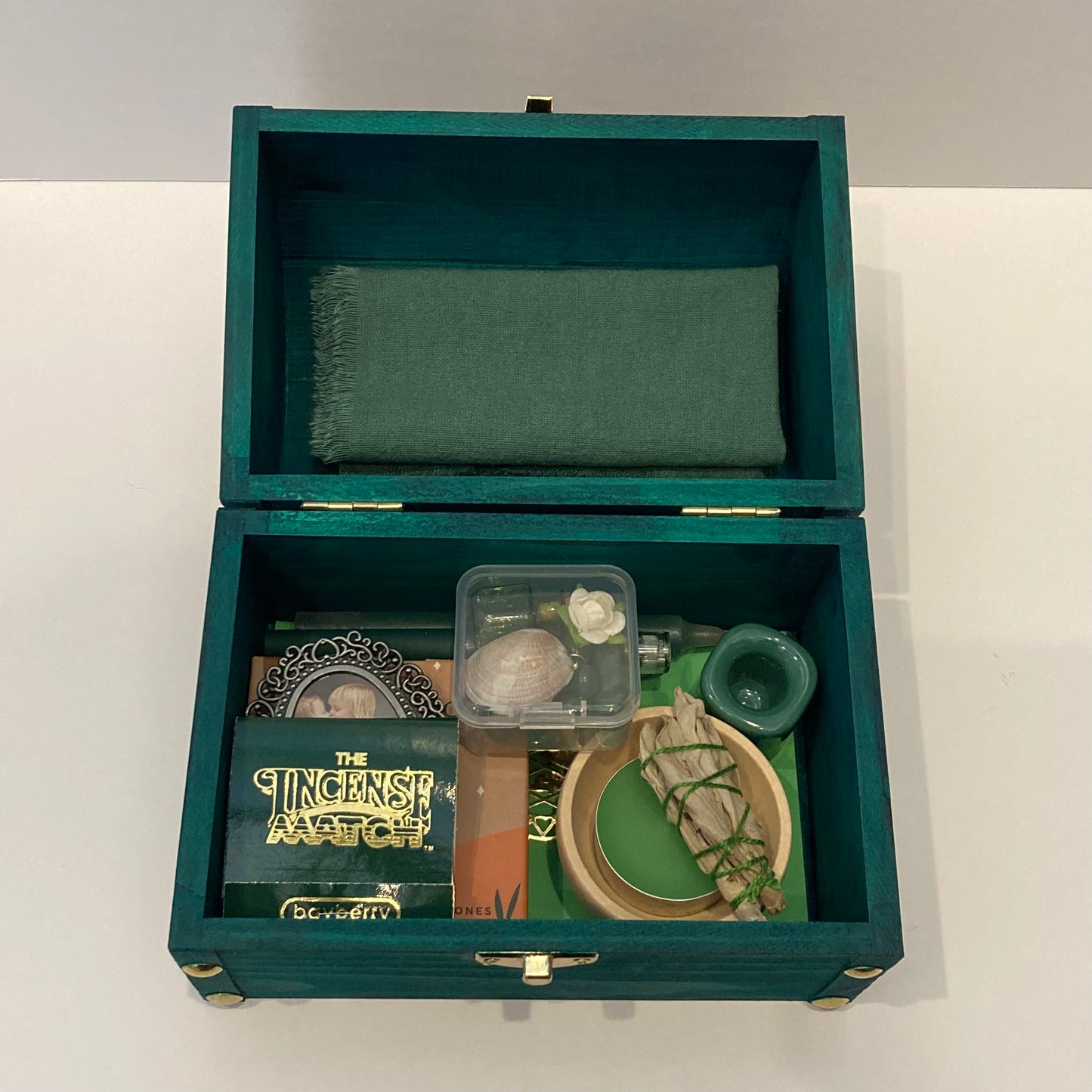 Altar Box in Emerald Green