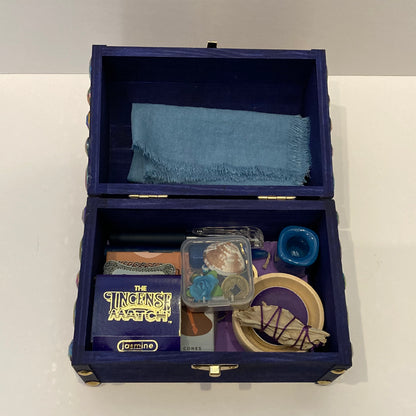Altar Box in Indigo Dreams