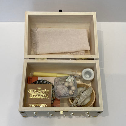 Altar Box in Pearl White