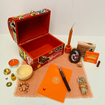 Altar Box in Urban Orange