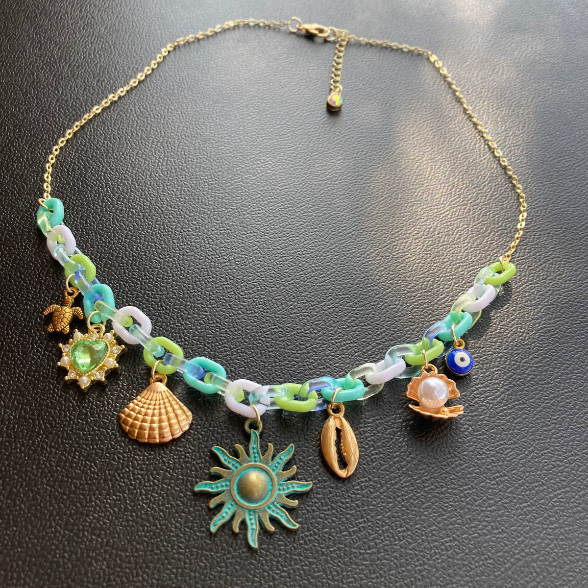 Beach Babe Charm Necklace