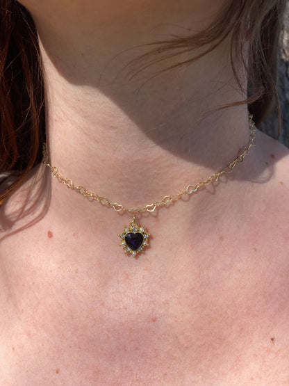 Purple Heart Choker